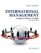 INTERNATIONAL MANAGEMENT: MANAGING ACROSS BORDERS & CULTURES TEXT & CASES 8/E 2013 - 0133062120
