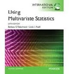 USING MULTIVARIATE STATISTICS 6/E 2013 - 0205890814