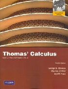 THOMAS' CALCULUS EARLY TRANSCENDENTALS 12/E 2010 - 0321636325 - 9780321636324 THOMAS' CALCULUS EARLY TRANSCENDENTALS 12/E 2010 - 0321636325