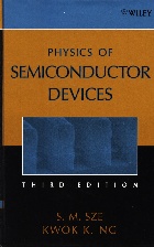 PHYSICS OF SEMICONDUCTOR DEVICES 3/E 2007 - 0471143235