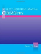 STUDENT SOLUTIONS MANUAL FOR PHYSICAL CHEMISTRY 2002 - 053439714X