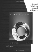 STUDENT SOLUTIONS MANUAL CALCULUS 9/E VOLUME 1 ( CHAPTERS P-11) 2008 - 0547213093