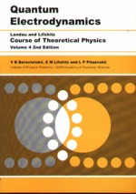 QUANTUM ELECTRODYNAMICS VOLUME 4 2/E 1982 - 0750633719