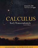 CALCULUS: EARLY TRANSCENDENTALS 4/E 2011 - 0763759953