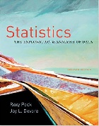 STATISTICS:THE EXPLORATIONS & ANALYSIS OF DATA 7/E 2011 - 0840058012