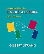 INTRODUCTION TO LINEAR ALGEBRA 5/E 2016 - 0980232775