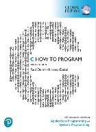 C HOW TO PROGRAM: WITH CASE STUDIES IN APPLICATIONS & SYSTEMS PROGRAMMING 9/E 2022 - 1292437073 - 9781292437071 C HOW TO PROGRAM: WITH CASE STUDIES IN APPLICATIONS & SYSTEMS PROGRAMMING 9/E 2022 - 1292437073