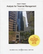 ANALYSIS FOR FINANCIAL MANAGEMENT 11/E 2016 - 9814670154