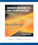 DISCRETE MATHEMATICS & ITS APPLICATIONS 6/E 2007 - 0071244743 - 9780071244749