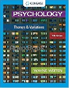 PSYCHOLOGY: THEMES AND VARIATIONS 11/E 2021 - 0357374827 - 9780357374825