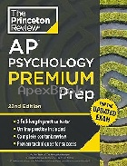 PRINCETON REVIEW AP PSYCHOLOGY PREMIUM PREP 22/E 2024 - 0593517725 - 9780593517727