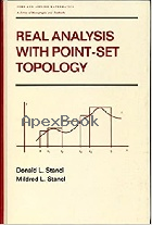 REAL ANALYSIS WITH POINT-SET TOPOLOGY (PURE & APPLIED MATHEMATICS) 1987 - 0824777905 - 9780824777906