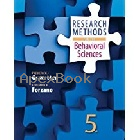 RESEARCH METHODS FOR THE BEHAVIORAL SCIENCES 5/E 2016 - 1305104137 - 9781305104136 