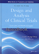 DESIGN & ANALYSIS OF CLINICAL TRIALS : CONCEPTS & METHODOLOGIES 3/E 2014 - 0470887656 - 9780470887653