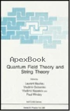 QUANTUM FIELD THEORY & STRING THEORY (NATO SCIENCE SERIES B: PHYSICS) 1995 - 0306448866 - 9780306448867