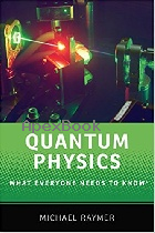 QUANTUM PHYSICS: WHAT EVERYONE NEEDS TO KNOW 2017 - 0190250712 - 9780190250713