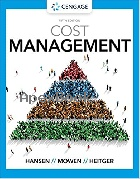 COST MANAGEMENT 5/E 2021 - 0357141091 - 9780357141090