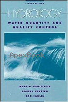 HYDROLOGY: WATER QUANTITY & QUALITY CONTROL 2/E 1997 - 0471072591 - 9780471072591