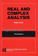 REAL & COMPLEX ANALYSIS 3/E 1987 - 0071002766 - 9780071002769