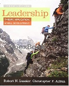 LEADERSHIP: THEORY, APPLICATION, & SKILL DEVELOPMENT 6/E 2015 - 1285866355 - 9781285866352