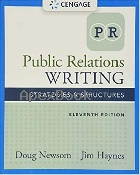 PUBLIC RELATIONS WRITING: STRATEGIES & STRUCTURES 11/E 2016 - 1305500008 - 9781305500006