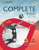 COMPLETE PRELIMINARY FOR SCHOOLS TEACHER'S BOOK WITH DOWNLOADABLE RESOURCE PACK 2019 - 1108539106 - 9781108539104