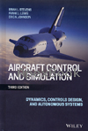 AIRCRAFT CONTROL & SIMULATION: DYNAMICS, CONTROLS DESIGN,& AUTONOMOUS SYSTEMS 3/E 2016 - 1118870980 - 9781118870983