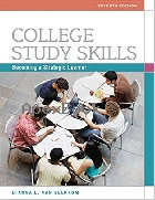 College Study Skills: Becoming a Strategic Learner 7/e - 0495913510 - 9780495913511