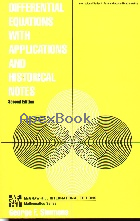 DIFFERENTIAL EQUATIONS WITH APPLICATIONS & HISTORICAL NOTES 2/E 1991 - 0071128077 - 9780071128070