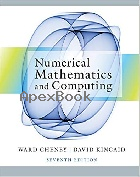 NUMERICAL MATHEMATICS & COMPUTING 7/E - 1133103715 - 9781133103714
