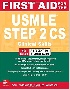 FIRST AID FOR THE USMLE STEP 2 CS: CLINICAL SKILLS (IE) 2018 - 1260288188