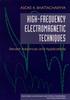 HIGH-FREQUENCY ELECTROMAGNETIC TECHNIQUES RECENT ADVANCES & APPLICATIONS 1995 0471559032 9780471559030