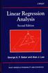 LINEAR REGRESSION ANALYSIS 2/E 2003 0471415405 9780471415404