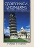 GEOTECHNICAL ENGINEERING: PRINCIPLES & PRACTICES 1999 0135763800 9780135763803