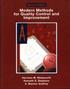 MODERN METHODS FOR QUALITY CONTROL & IMPROVEMENT 2/E 2002 0471299731 9780471299738