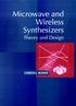 MICROWAVE & WIRELESS SYNTHESIZERS THEORY & DESIGN 1997 0471520195 9780471520191