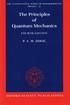 THE PRINCIPLES OF QUANTUM MECHANICS 4/E 2003 0198520115 9780198520115