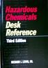 HAZARDOUS CHEMICALS: DESK REFERENCE 3/E 1993 0442014082 9780442014087