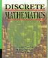 DISCRETE MATHEMATICS 2000 0201883368 9780201883367