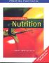 UNDERSTANDING NUTRITION 11/E 2008 0495116823 9780495116820
