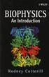BIOPHYSICS AN INTRODUCTION 2002 0471485381 9780471485384