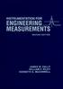 INSTRUMENTATION FOR ENGINEERING MEASUREMENTS 2/E 1993 0471551929 9780471551928