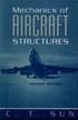 MECHANICS OF AIRCRAFT STRUCTURES 2/E 2006 - 0471699667