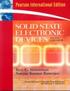 SOLID STATE ELECTRONIC DEVICES 6/E 2006 0132017202 9780132017206